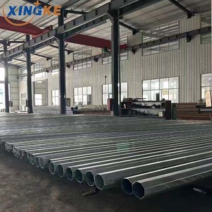 Palo per Lampione Conico Rotondo in Acciaio Zincato per Esterni del Produttore - Product Image 1