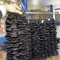 Extensions de cheveux humains alignées sur les cuticules, qualité supérieure, cheveux bruts du Cambodge