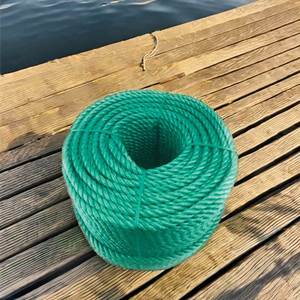 12mm White Blue Polypropylene (PP) Twist Rope UV Resistant Water-proof Durable Lightweight Outdoor Industrial Marine <b>Fishing</b> - Product Image 1
