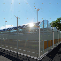 Système hydroponique, équipement de culture de fruits, serre solaire photovoltaïque multi-panneaux intelligente