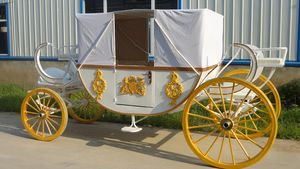 Carruaje Eléctrico sin Caballos para Bares y Clubes, Carroza Real para Sesiones Fotográficas de Bodas, Carruaje de Princesa para Reyes - Product Image 2