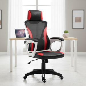 Silla de Juego Económica, Diseño Moderno, Tamaño Grande para Adultos e Invitados, Resistente, Ergonómica, para Gamers, Computadora, 5724, Precio Económico - Product Image 1