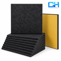 Panneau acoustique en polyester de forme hexagonale Chiheng, isolation phonique professionnelle, classe B1, ignifuge, pour traitement acoustique des salles de classe
