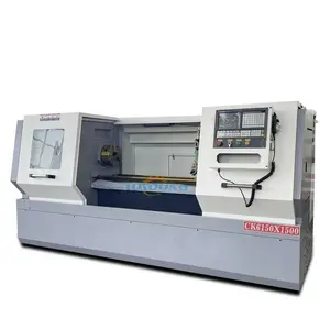 Ck6132 grande tornio cnc per la vendita tornio orizzontale cnc tornio CK6150 fanuc servo motore cnc tornio