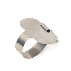 علامة علامة علامات علاقات المصنع 19X89 X ، الفولاذ المقاوم للصدأ مع النقش - Product Image 5