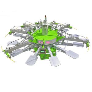 Impresora Automática de Serigrafía de Alta Demanda para Almohadas, Camisetas de Algodón y Etiquetas, Nueva Condición, Componentes Centrales PLC - Product Image 3