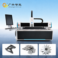 Machine de découpe laser à fibre Guangjie à table unique 1000W et 1500W – Prix usine