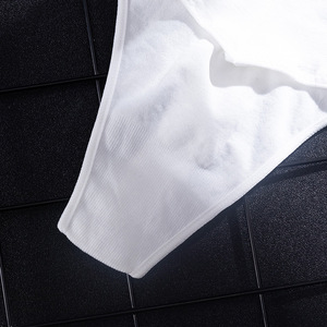 Mutande da donna Sexy senza cuciture di alta qualità stile sportivo americano a maglia <span class=keywords><strong>perizoma</strong></span> <span class=keywords><strong>con</strong></span> alta elasticità - Product Image 5