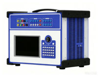 Testeur de protection de relais triphasé professionnel pour ordinateur industriel, ensemble de test de relais d'injection secondaire pour postes de transformation