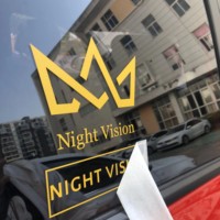 Autocollants de transfert pour fenêtres personnalisés, imperméables et résistants au soleil, en vinyle, pour la publicité, résistants aux UV