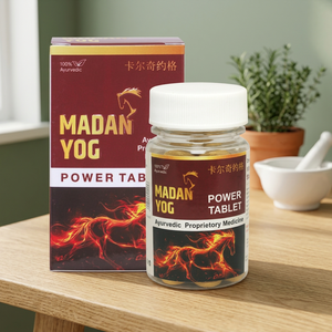 Madan Yog Mélange Puissant Ayurvédique Comprimés Botaniques Naturels Inspirés du Patrimoine Ayurvédique Traditionnel - Product Image 1