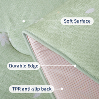 Lit pliant japonais personnalisé, matelas en mousse tatami, coussin de couchage doux et épais