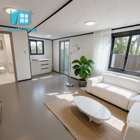 Maison conteneur pliable préfabriquée certifiée selon la norme australienne, maison mobile compacte 2, 3 ou 4 chambres