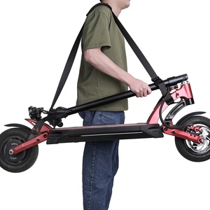 Correa de Hombro Portátil de Poliéster Rhinowalk para Patinetes Eléctricos, Bicicletas, Skateboards, Monopatines y Bicicletas Eléctricas, Negra, Plegable en Bolsa OPP - Product Image 4