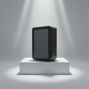 Borne de Recharge Murale Octogonale Verrouillable Xunuo Xunuo003 7kW AC/DC pour Véhicules Électriques, Armoire Extérieure Étanche Noire, Compatible Nouveaux Véhicules Électriques - Product Image 1