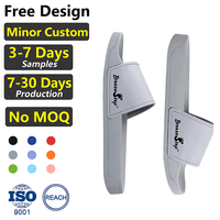 Claquettes d'été unisexes plates en PVC Breezestep pour hôtel et maison, personnalisables avec logo, vente en gros