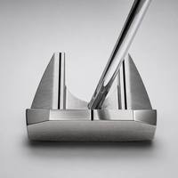 Putter de golf Zero Torque Mallet 33 pouces, manche en acier pour droitier, face à MOI élevé, putters équilibrés, aide à l'alignement, vente en gros