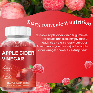 เยลลี่น้ำส้มแอปเปิ้ลไซเดอร์ออร์แกนิคพร้อมแม่สำหรับผู้ใหญ่ลดน้ำหนักวิตามินเพื่อสุขภาพที่ไม่ใช่สำหรับหญิงตั้งครรภ์ทารกแรกเกิด - Product Image 5