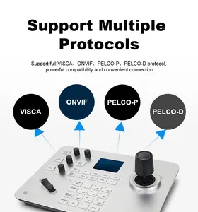 Anywii 4k ptz kamera 25x zoom canlı akış yayın ekipmanları hdm i sdi ip poe ptz joystick denetleyicisi ndi ptz 4k kamera