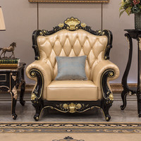 Canapé en cuir de style européen, meubles design, salon, canapé classique Mario Bellini