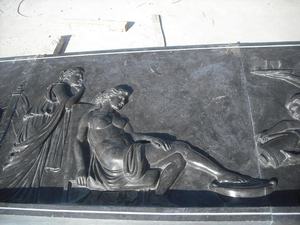 Nuova personalizzazione design classico personalizzato a mano decorativo in pietra naturale rilievo murale - Product Image 5