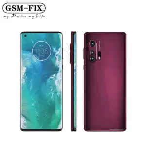 모토로라 가장자리 + (2020) 5G 스마트 폰 256GB 108MP + 16MP 6.7 "스크린 카메라 5000mAh 배터리 스마트 폰에 대한 GSM-FIX