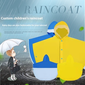 <span class=keywords><strong>Chubasquero</strong></span> personalizado para niños, Poncho para estudiantes de escuela primaria, Jersey, diseño <span class=keywords><strong>sin</strong></span> <span class=keywords><strong>mangas</strong></span>, Poncho para niños impreso personalizado - Product Image 2
