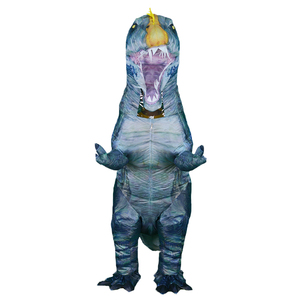 Realistic Jurassic World <strong>Adult</strong> Giant Life <strong>Size</strong> Inflatable <strong>Dinosaur</strong> T- Rex <strong>Costume</strong> - Product Image 4