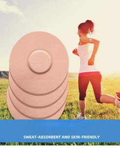 Bán buôn đen dễ dàng Remover Libre 30-Packs 8 cm vòng hoặc hình bầu dục dính cgm vá để bảo vệ tiểu đường cgm cảm biến - Product Image 6