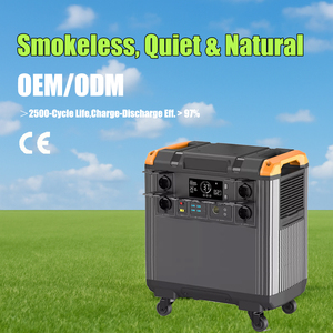 Stations d'alimentation portables 3000W/5000W, générateur extérieur 2688WH/5376WH, charge solaire, alimentation de secours pour le camping - Product Image 1