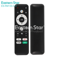 Télécommande intelligente ES-RM130-4-V de haute qualité, prix usine, pour boîtier TV YouWei-Mi 4K, nouvelle télécommande vocale ABS