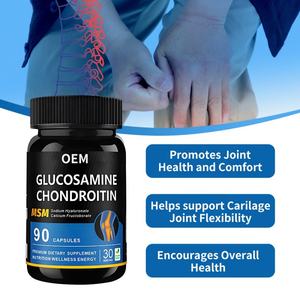 Stokta Glukozamin Kondroitin <span class=keywords><strong>MSM</strong></span> Kapsülleri - 90 Vejetaryen Hap, Eklem Sağlığı İçin 30 Günlük Tedavi - Product Image 3