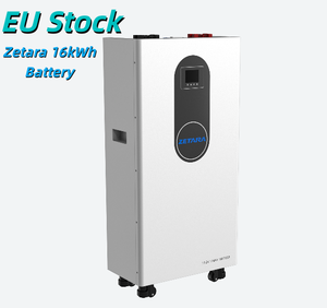 Batterie Zetara 16 kWh LiFePO4 Lithium-ion Clamber16 intégrée avec BMS intelligent 51,2 V basse tension pour usage domestique, stock UE - Product Image 1