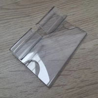 Porte-étiquette de prix en acrylique en gros-Porte-étiquette de prix en plastique pour les supermarchés et les dépanneurs
