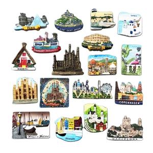 कस्टम मुद्रित 3 डी धातु चुंबकीय रेफ्रिजरेटर चुंबक-यात्रा उपयोग के लिए आधुनिक डिजाइन - Product Image 6