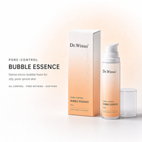 Sérum Bulle Orange en Promotion Double Ferment Bactérien Niacinamide Acide Salicylique Contrôle du Sébum Affinage des Pores OEM ODM