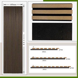 Panneaux acoustiques muraux 3D modernes non toxiques 9 mm/12 mm pour décoration murale intérieure et extérieure, décoration de salon - Product Image 6
