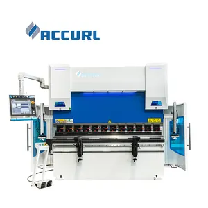 ACCURL DA58T-Controlador gráfico de freno de prensa en Tandem, 5 ejes CNC, Servo de carbono, clave de acero y Metal de cobre