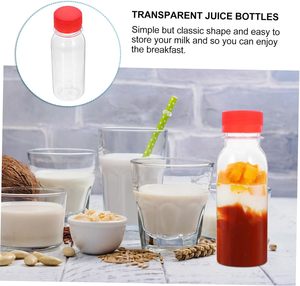 Bouteilles de jus en plastique carrées de 60 ml et 100 ml de fabrication chinoise pour jus de citron, pomme et orange - Product Image 6