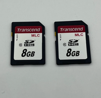 Carte mémoire SD industrielle en gros d'usine, carte SD 8 Go, classe 10, Nand Flash MLC NT pour Transcend 8 Go