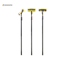 Kit de nettoyage domestique avec brosse télescopique durable et écologique pour panneaux solaires et équipement de nettoyage de fenêtres