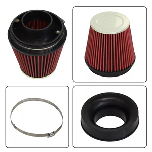 ชุดช่องอากาศเข้าป้องกันความร้อนเย็นแบบใหม่พร้อมตัวกรองสีแดงสำหรับ <span class=keywords><strong>V6</strong></span> 3.6L ของ Chevy 2012-2015 <span class=keywords><strong>Camaro</strong></span> - Product Image 4