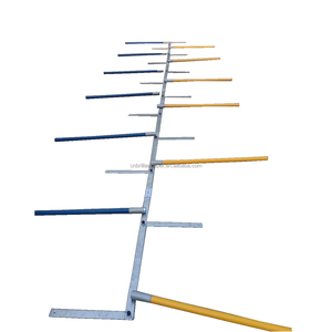 Poste de Tejido Fijo para Agilidad Canina, Productos de Entrenamiento Duraderos para Perros - Product Image 3