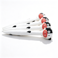 Stylos à bille LED sonores et lumineux en forme d'animaux (canard/ Singe/ Vache/ Girafe) – Cadeaux de bienvenue, souvenirs de zoo, vente en gros