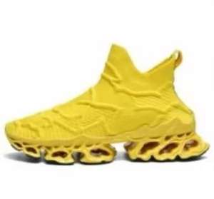 Nouvelle tendance de la mode Chaussures de sport respirantes en maille rembourrées pour femmes Chaussures de course de basketball pour toutes les saisons - Product Image 3