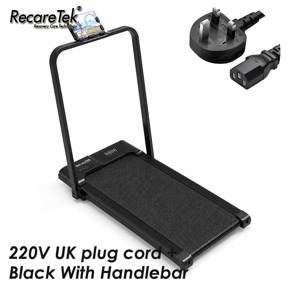 Cable de enchufe británico de 220V + Negro con manillar