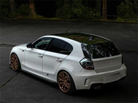 Kit carrosserie de conception d'usine pour BMW Série 1 E82 E87, mise à niveau vers pare-chocs M1, pare-chocs arrière coupé pour E82 2011 2008 2010 2009