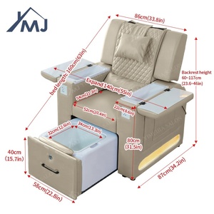 Fauteuil de salon de manucure électrique avec massage sans tuyau, chaises de spa pour <span class=keywords><strong>pédicure</strong></span> et manucure - Product Image 6
