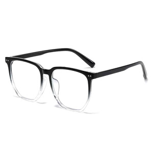 Kính cận thị khung đen mới củ<span class=keywords><strong>a</strong></span> phụ nữ với Cuốn Sách Nhỏ màu đỏ có thể điều chỉnh màu đỏ chống ánh sáng màu xanh Tremolo và khung lớn trơn trực tuyến - Product Image 1