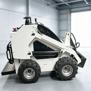 450 <b>Mini</b> Skid Steer with Hydraulic Attachments Stump <b>Grinder</b>/brush Cutter/hydraulic Grapple/fork/trencher/leveler - Product Image 4